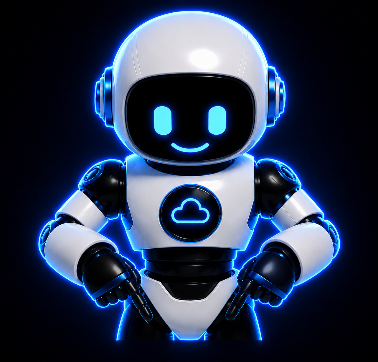 Cloudix robot assistant for business card service