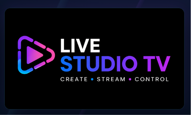 Live Studio TV logo card
